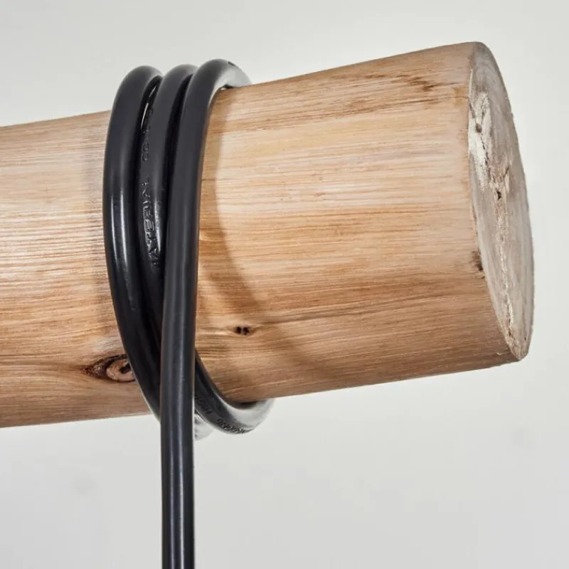 Lampes En Tissu-hofstein Suspension Soungou Écru, Noir, 5 lumières