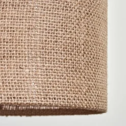 Lampes En Tissu-hofstein Suspension Soungou Écru, Noir, 3 lumières