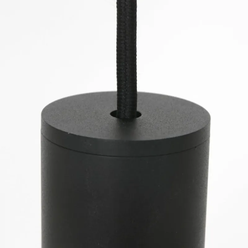 Lampes Dorées-Luminaires Steinhauer Suspension Steinhauer Aureole Noir, 1 lumière