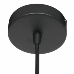 Lampes Dorées-Luminaires Steinhauer Suspension Steinhauer Aureole Noir, 1 lumière