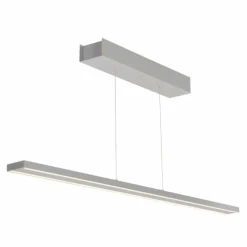 Luminaires Steinhauer Suspension Steinhauer Bande LED Acier brossé, 4 lumières* Suspensions