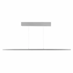 Luminaires Steinhauer Suspension Steinhauer Bande LED Acier brossé, 4 lumières* Suspensions