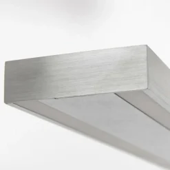 Luminaires Steinhauer Suspension Steinhauer Bande LED Acier brossé, 4 lumières* Suspensions