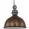 Luminaires Steinhauer Suspension Steinhauer Bikkel XXL Brun, 1 lumière