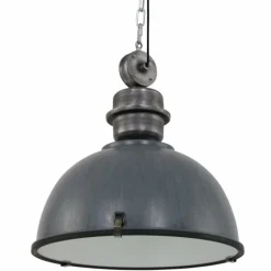 Luminaires Steinhauer Suspension Steinhauer Bikkel XXL Gris, 1 lumière