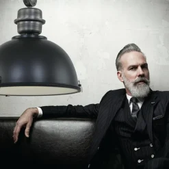 Luminaires Steinhauer Suspension Steinhauer Bikkel XXL Noir, 1 lumière