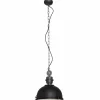 Lampes Industrielles-Luminaires Steinhauer Suspension Steinhauer Bikkel Noir, 1 lumière