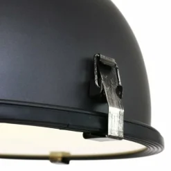 Lampes Industrielles-Luminaires Steinhauer Suspension Steinhauer Bikkel Noir, 1 lumière