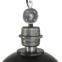 Lampes Industrielles-Luminaires Steinhauer Suspension Steinhauer Bikkel Noir, 1 lumière