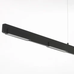 Luminaires Steinhauer Suspension Steinhauer Bloc LED Noir, 7 lumières* Éclairage Led