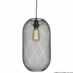 Lampes Industrielles-Luminaires Steinhauer Suspension Steinhauer Bodine Noir, 1 lumière