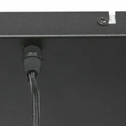 Suspension Verre Fumé-Luminaires Steinhauer Suspension Steinhauer Bollique Noir, 6 lumières