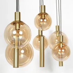 Luminaires Steinhauer Suspension Steinhauer Bollique LED, 9 lumières* Éclairage Led