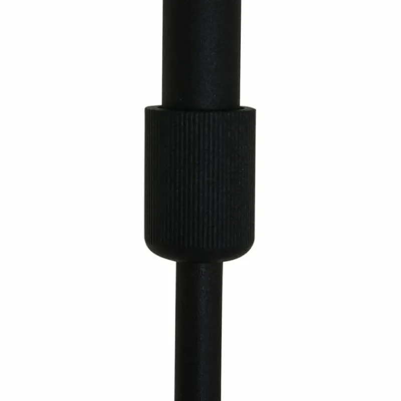 Lampes Industrielles-Luminaires Steinhauer Suspension Steinhauer Buckley Noir, 5 lumières