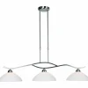 Luminaires Steinhauer Suspension Steinhauer CAPRI Acier inoxydable, 3 lumières
