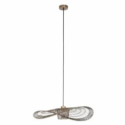 Style Boho-Chic-Luminaires Steinhauer Suspension Steinhauer Chapeau Bronze, 1 lumière