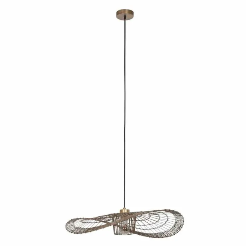 Style Boho-Chic-Luminaires Steinhauer Suspension Steinhauer Chapeau Bronze, 1 lumière