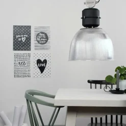 Lampes Industrielles-Luminaires Steinhauer Suspension Steinhauer Clearvoyant Transparent, 1 lumière