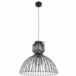 Luminaires Rustiques-Luminaires Steinhauer Suspension Steinhauer Dunbar Noir, 1 lumière