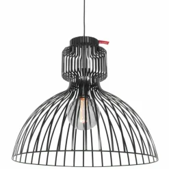 Luminaires Rustiques-Luminaires Steinhauer Suspension Steinhauer Dunbar Noir, 1 lumière