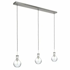 Luminaires Steinhauer Suspension Steinhauer Elegance Transparent, 1 lumière