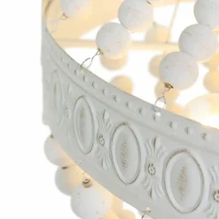 Lampes En Bois-Luminaires Steinhauer Suspension Steinhauer Ella Blanc, 3 lumières