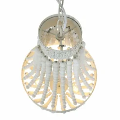 Lampes En Bois-Luminaires Steinhauer Suspension Steinhauer Ella Blanc, 3 lumières