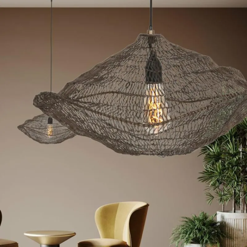 Style Boho-Chic-Luminaires Steinhauer Suspension Steinhauer Feuilleter Bronze, 1 lumière
