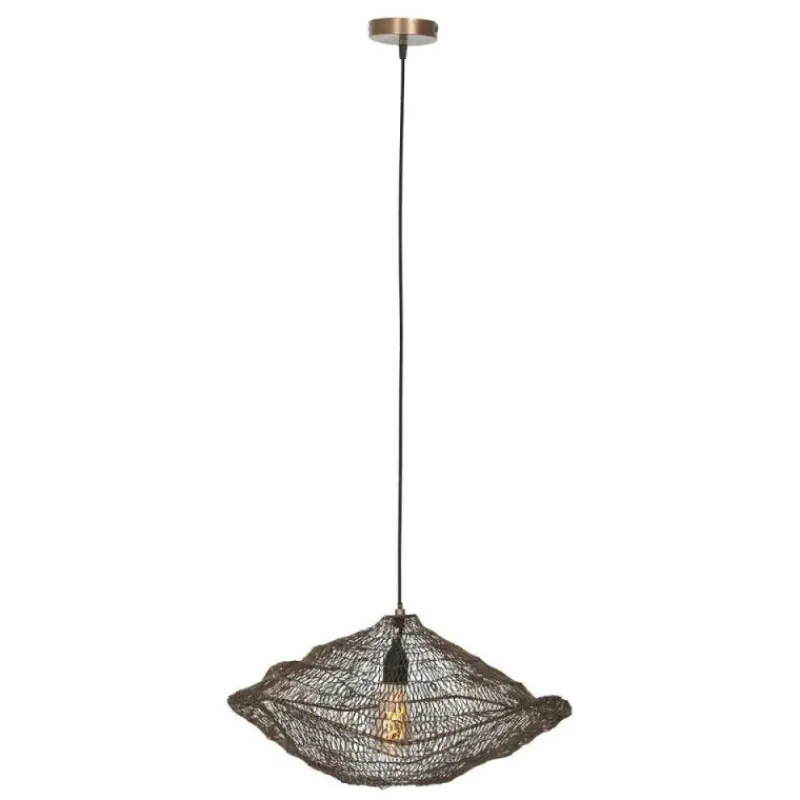 Style Boho-Chic-Luminaires Steinhauer Suspension Steinhauer Feuilleter Bronze, 1 lumière
