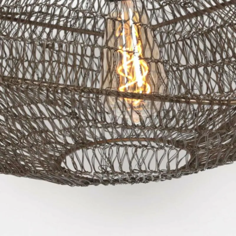 Style Boho-Chic-Luminaires Steinhauer Suspension Steinhauer Feuilleter Bronze, 1 lumière