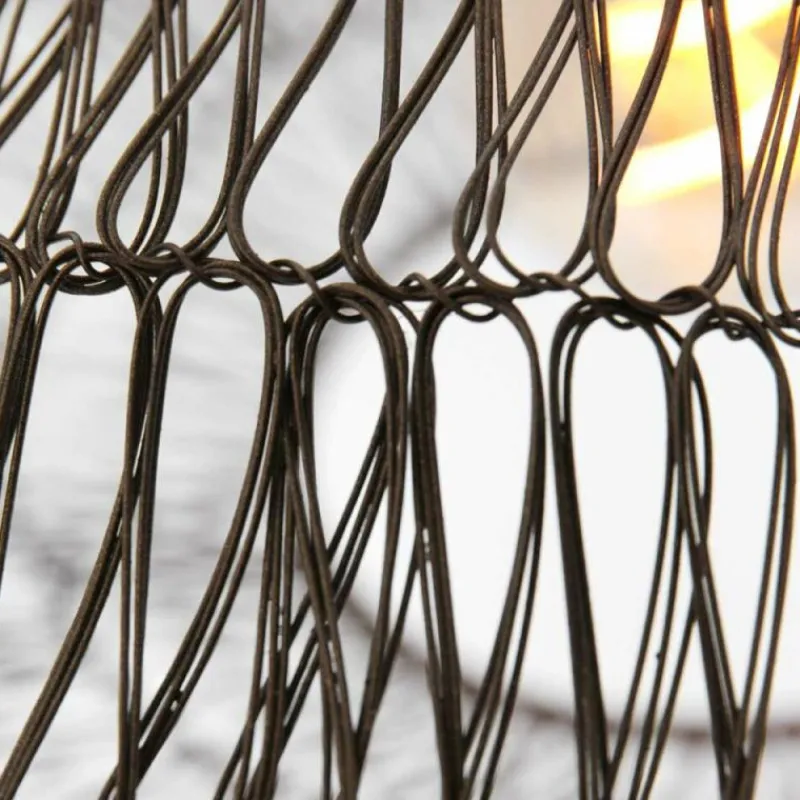 Style Boho-Chic-Luminaires Steinhauer Suspension Steinhauer Feuilleter Bronze, 1 lumière