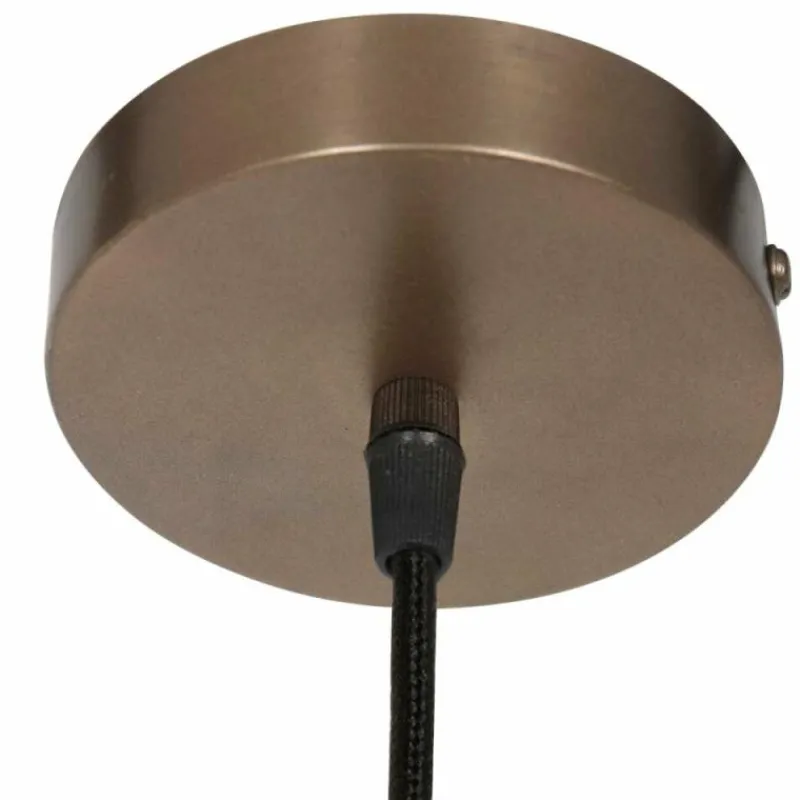 Style Boho-Chic-Luminaires Steinhauer Suspension Steinhauer Feuilleter Bronze, 1 lumière
