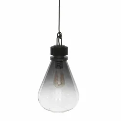 Suspension Verre Fumé-Luminaires Steinhauer Suspension Steinhauer Flere Gris, Noir, 1 lumière