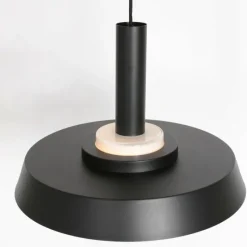 Lampes Dorées-Luminaires Steinhauer Suspension Steinhauer Flinter Noir, 1 lumière