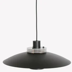 Lampes Dorées-Luminaires Steinhauer Suspension Steinhauer Flinter Noir, 1 lumière