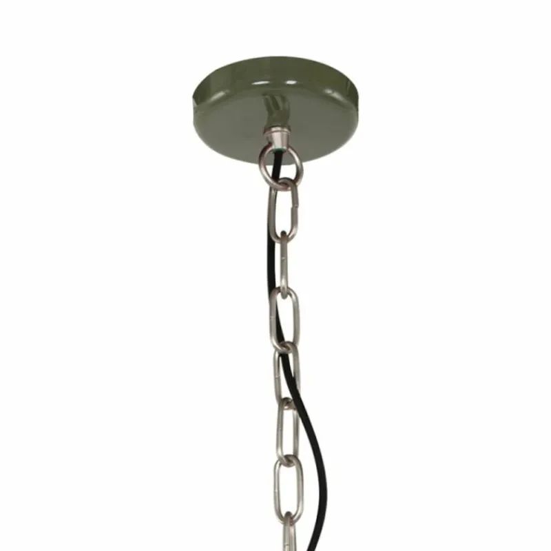 Lampes Industrielles-Luminaires Steinhauer Suspension Steinhauer Frisk Vert, 1 lumière