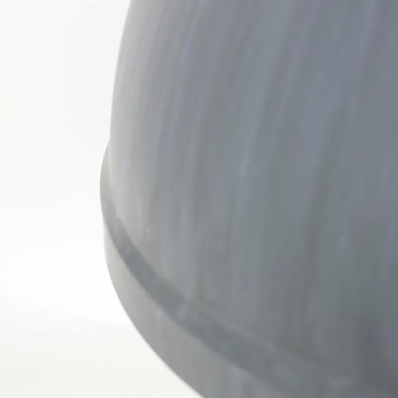 Lampes Industrielles-Luminaires Steinhauer Suspension Steinhauer Gearwood Gris, 1 lumière