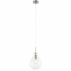 Luminaires Steinhauer Suspension Steinhauer Glass light Acier inoxydable, 1 lumière