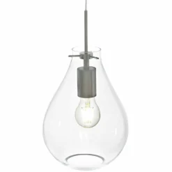 Luminaires Steinhauer Suspension Steinhauer Glass light Acier inoxydable, 1 lumière