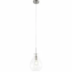 Luminaires Steinhauer Suspension Steinhauer Glass light Acier inoxydable, 1 lumière