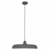 Lampes Industrielles-Luminaires Steinhauer Suspension Steinhauer Krisip Gris, Blanc, 1 lumière
