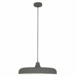 Lampes Industrielles-Luminaires Steinhauer Suspension Steinhauer Krisip Gris, Blanc, 1 lumière