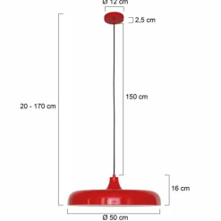 Lampes Industrielles-Luminaires Steinhauer Suspension Steinhauer Krisip Blanc, 1 lumière
