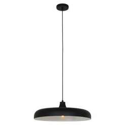 Lampes Industrielles-Luminaires Steinhauer Suspension Steinhauer Krisip Noir, Blanc, 1 lumière