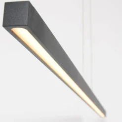 Luminaires Steinhauer Suspension Steinhauer Light Stripe LED Noir, 1 lumière* Suspensions