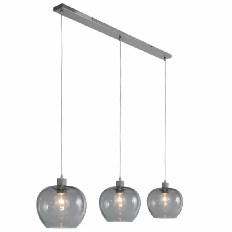 Luminaires Steinhauer Suspension Steinhauer Lotus Acier inoxydable, 1 lumière