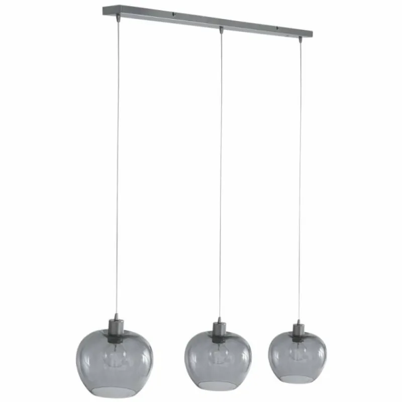 Luminaires Steinhauer Suspension Steinhauer Lotus Acier inoxydable, 1 lumière