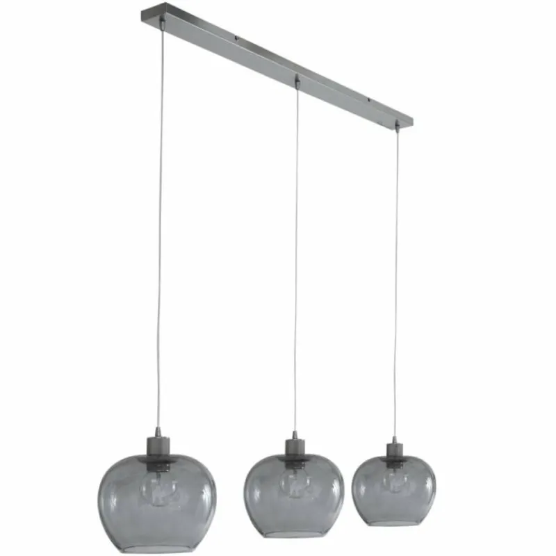 Luminaires Steinhauer Suspension Steinhauer Lotus Acier inoxydable, 1 lumière