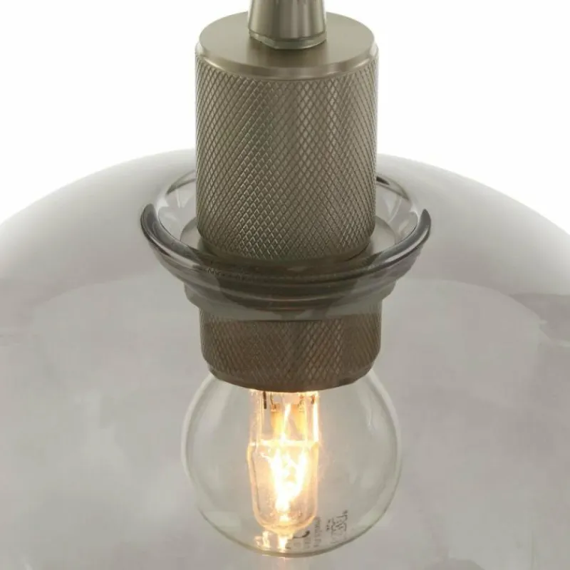 Luminaires Steinhauer Suspension Steinhauer Lotus Acier inoxydable, 1 lumière