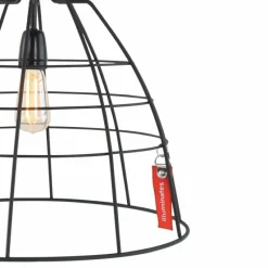 Lampes Industrielles-Luminaires Steinhauer Suspension Steinhauer Mark III Noir, 1 lumière